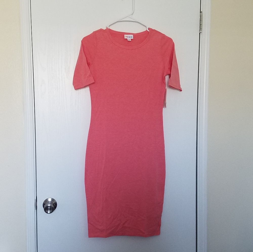 Nwt's LLR Coral Colored Julia Dress* Size XXS